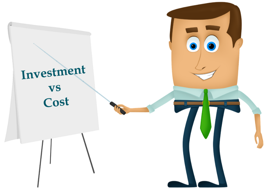 Value, Cost and Investment